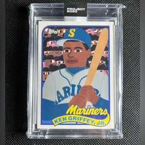 2020 Topps Project 2020 Ken Griffey Jr 1989 Topps Traded by Keith Shore #88